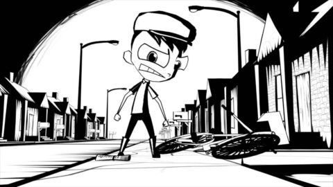 Award-Winning Animated Short Film – “Newbie Newsboy” (2016) — Action Animation Short Film
