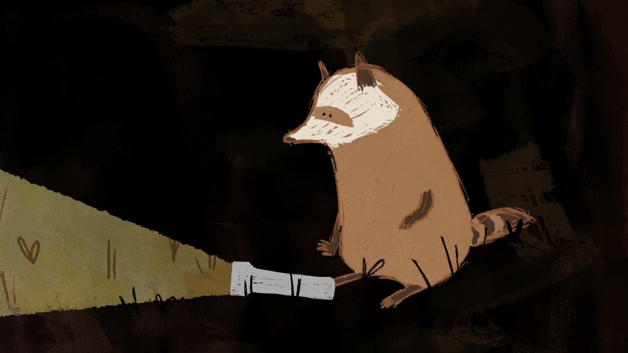 Raccoon and the Light – CalArts Short Film (2025) — Horror Animation Short Film